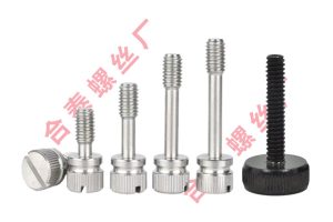 军工家具机械电器科技行业手拧滚花螺丝