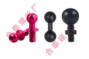 摩配机械通讯行业球头六角彩色螺丝