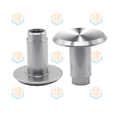 箱包五金配件之镜面大头母钉