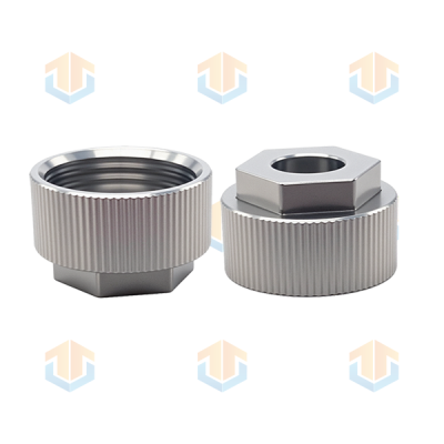 非标定制异型螺母之六角凸台滚花螺母