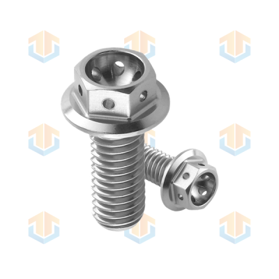 非标螺丝之不锈钢球槽带孔法兰螺丝