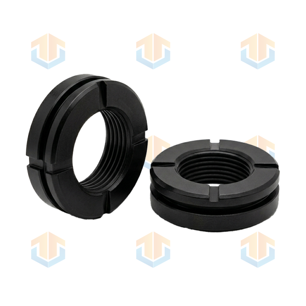 12.9级高强度定位螺母沟槽螺母