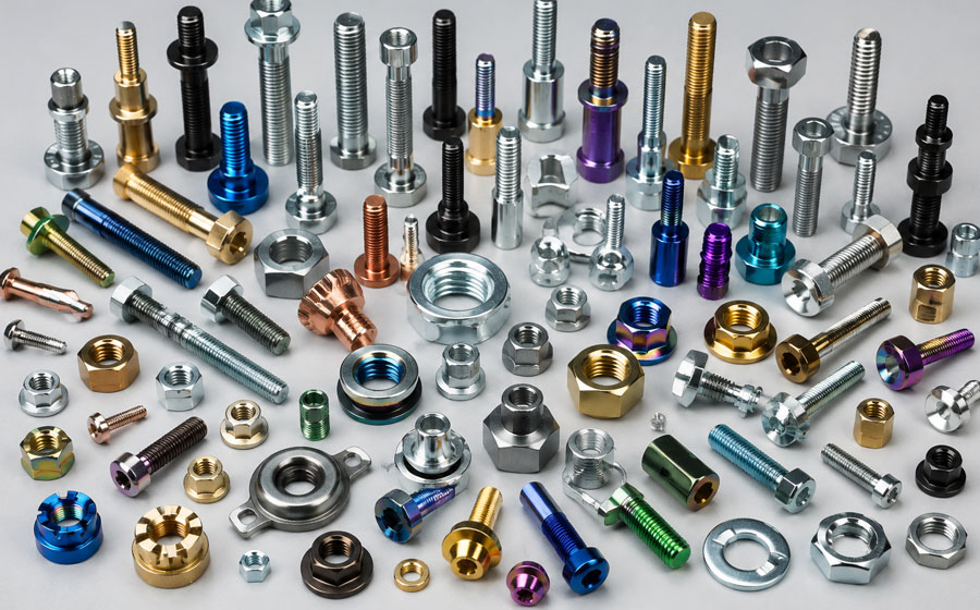 Metal raw materials for custom fasteners