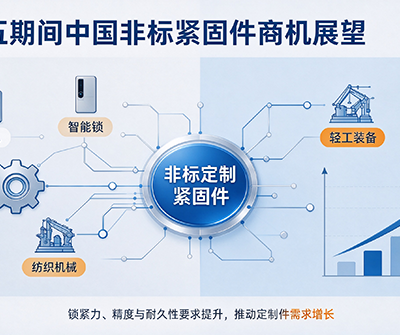 基于《轻工纺织产业发展“十五五”规划》的非标紧固件发展前景与商机分析